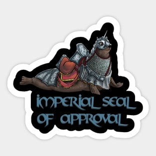 Imperial Seal of Approval Sticker